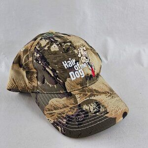 Hair Of The Dog Hat Mens Camo Baseball Cap Adjustable Funny Embroidered Graphic